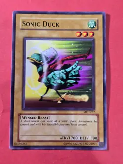 2003 Yu-Gi-Oh! TCG Magician's Force Unlimited #MFC057 Sonic Duck, C, NF/H, cd5 - Image 1