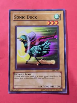 2003 Yu-Gi-Oh! TCG Magician's Force Unlimited #MFC057 Sonic Duck, C, NF/H, cd2 - Image 1