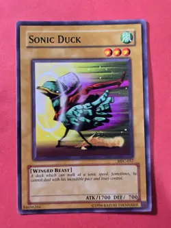 2003 Yu-Gi-Oh! TCG Magician's Force Unlimited #MFC057 Sonic Duck, C, NF/H, cd3 - Image 1