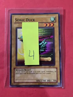 2003 Yu-Gi-Oh! TCG Magician's Force Unlimited #MFC057 Sonic Duck, C, NF/H, cd4 - Image 3