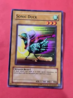 2003 Yu-Gi-Oh! TCG Magician's Force Unlimited #MFC057 Sonic Duck, C, NF/H, cd6 - Image 1