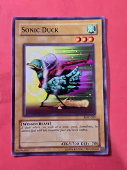 2003 Yu-Gi-Oh! TCG Magician's Force Unlimited #MFC057 Sonic Duck, C, NF/H, cd8 - Image 1