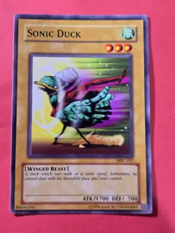 2003 Yu-Gi-Oh! TCG Magician's Force Unlimited #MFC057 Sonic Duck, C, NF/H, cd1 - Image 1