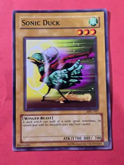 2003 Yu-Gi-Oh! TCG Magician's Force Unlimited #MFC057 Sonic Duck, C, NF/H, cd7 - Image 1