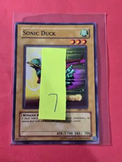 2003 Yu-Gi-Oh! TCG Magician's Force Unlimited #MFC057 Sonic Duck, C, NF/H, cd7 - Image 3