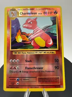 Charmeleon 10/108 X & Y Evolutions Reverse Holo Pokemon Card - Image 3