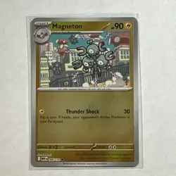 Magneton 046/132 Reverse Holo Card Mega Evolution MEG Pokemon TCG NM - Image 1