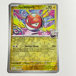 Iono's Voltorb 047/159 Common Reverse Holo Card Journey Together Pokemon TCG NM - Image 1