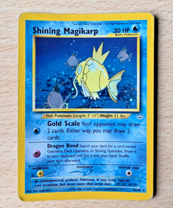 SHINING MAGIKARP 66/64 Neo Revelation Pokemon Card Eng Triple Star Played 🌟🌟🌟 - Image 1