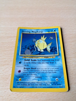 SHINING MAGIKARP 66/64 Neo Revelation Pokemon Card Eng Triple Star Played 🌟🌟🌟 - Image 2