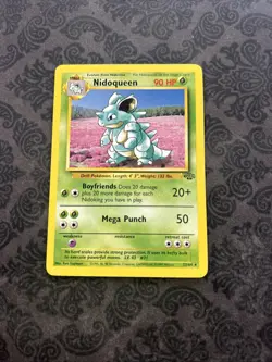 Nidoqueen 23/64 Rare Jungle Pokemon Card - Image 1