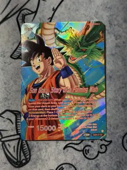 Son Goku Story of a Forming Wish EX24-01 Foil | Dragon Ball Super Card Game NM - Image 1