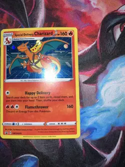 Special Delivery Charizard SWSH075 Pikachu English Sword & Shield Promo Cards - Image 3
