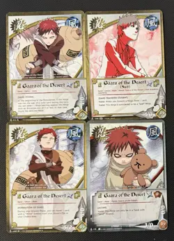 Naruto CCG Gaara Of The Desert Card Set - Image 1