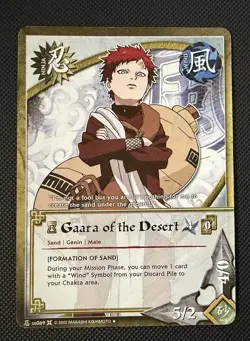 Naruto CCG Gaara Of The Desert Card Set - Image 4