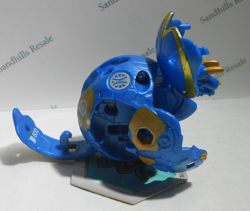 Bakugan Hydorous x Trhyno Blue Aquos Aurelus Armored Alliance - Card - Cores - Image 4
