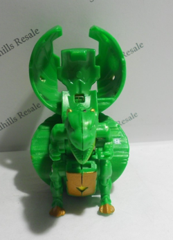 Bakugan Trox x Nobilious Green Ventus Aurelus Fusion Force B300 - card - cores - Image 2