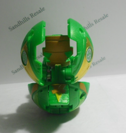 Bakugan Trox x Nobilious Green Ventus Aurelus Fusion Force B300 - card - cores - Image 5