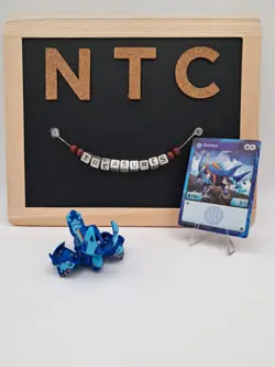 Bakugan Battle Brawlers Geogan Rising Aquos Oxidox B700 B3 W/ Card & Cores - Image 1