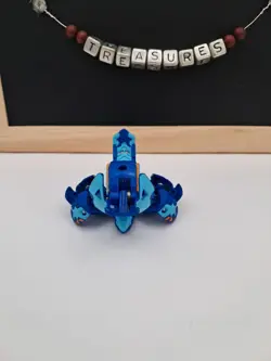 Bakugan Battle Brawlers Geogan Rising Aquos Oxidox B700 B3 W/ Card & Cores - Image 5