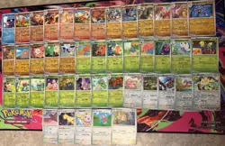 Pokemon Lot 44X Reverse Holo Cards Near Complete 151 English No Duplicates - Image 1