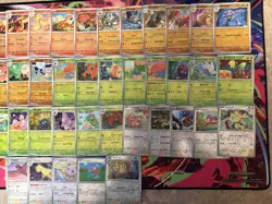 Pokemon Lot 44X Reverse Holo Cards Near Complete 151 English No Duplicates - Image 2