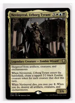 Nevinyrral, Urborg Tyrant NM English MTG - Commander Legends 287/361 Rare - Image 1