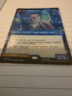 Norman Osborn / Green Goblin Foil Showcase Marvel's Spider-Man NM MTG - Image 1