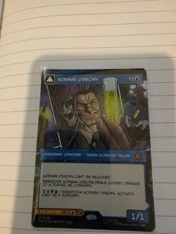 Norman Osborn / Green Goblin Foil Showcase Marvel's Spider-Man NM MTG - Image 2