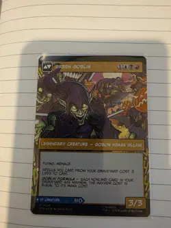 Norman Osborn / Green Goblin Foil Showcase Marvel's Spider-Man NM MTG - Image 3