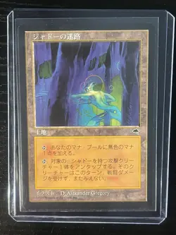 MTG MAGIC Foreign Black Border Japanese Maze of Shadows NM Free Returns! - Image 3