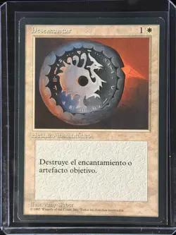 MTG MAGIC Foreign Black Border Spanish Disenchant Near Mint - Free Returns! - Image 3