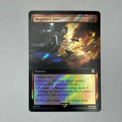 Megaton's Fate (Extended Art) (Surge Foil) 916 NM Foil R Universes Beyond: Fallo - Image 1