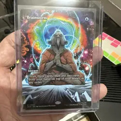 Brainstorm BORDERLESS -NM/M-Teenage Mutant Ninja Turtles- Eternal Legal - Image 1