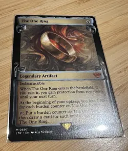 MTG The One Ring (Showcase Scrolls) LP NonFoil English Lord Of The Rings LOTR - Image 1