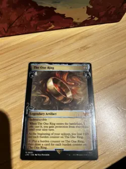 MTG The One Ring (Showcase Scrolls) LP NonFoil English Lord Of The Rings LOTR - Image 3
