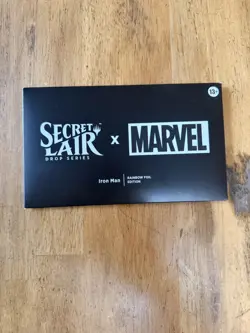 Iron Man Rainbow Foil Edition Secret Lair Sealed - Image 1