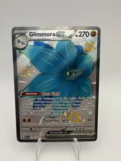 Glimmora ex - Paldean Fates - 218/091 - Pokemon TCG - LP - HOLO - Image 1