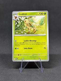 Pokemon TCG: Leafeon 011/167 - NEAR MINT - Twilight Masquerade NM - Image 1