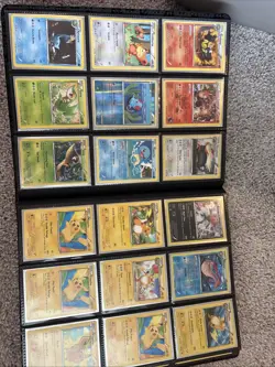 Mid Era/Vintage Pokemon Card Binder Collection WHOLE BINDER FULL - Image 5