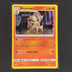 Arcanine - 6/18 - Holo Rare - Detective Pikachu - Pokemon Card - LP - Image 1
