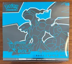 Pokemon TCG Scarlet & Violet Black Bolt Pokemon Center ETB Elite Trainer Box New - Image 1