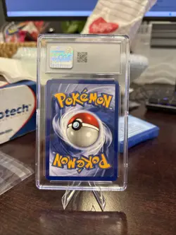 Pokemon Mew Holo #9 Black Star Movie Promo 2000 League CGC 8.5 - Image 2