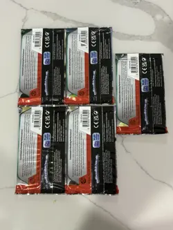 5x Pokemon Paldea Evolved Booster Packs Art Set Scarlet & Violet NEW & SEALED - Image 2