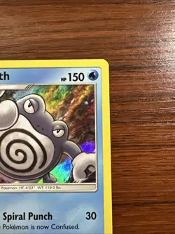 Poliwrath Rare Holo 32/149 Sun & Moon Base Set Pokemon TCG 2017 - Image 3