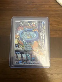Squirtle 148/142 Illustration Rare SV07: Stellar Crown Pokemon TCG NM - Image 3