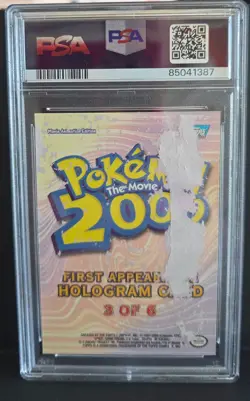 PSA 3 2000 Topps Pokemon Bellossom Movie First Appearance Foil #3 (G23) - Image 2