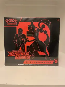 Pokemon TCG Destined Rivals Elite Trainer Box ETB - Factory Sealed - Image 1