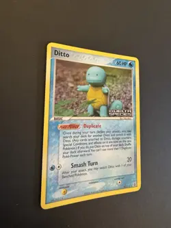 Pokemon Ditto Squirtle 40/113 Delta Species Reverse Holo Stamped - Image 3