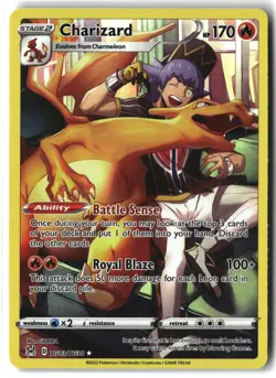 Charizard ⭐ TG03/TG30 Holo Lost Origin Trainer Gallery Pokemon NM - Image 1